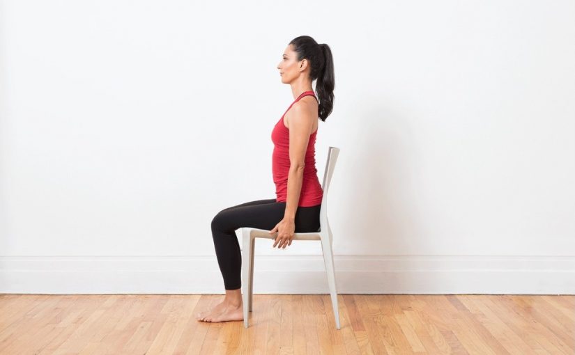 Seated Shoulder Stretch